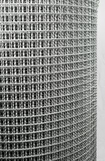 Malla Galvanizada Ondulada Artística de 1" de abert. de 1m. de alto