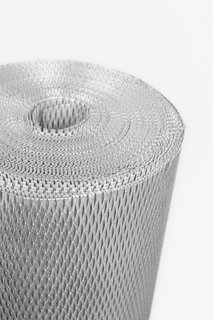 Chapa Expandida de Aluminio de 4x18mm. - 1,2mm. esp. - 0,8m. alt.