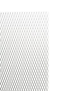 Chapa Expandida de Fierro Negro de 20x50mm. - 3mm. esp. - 2x1,5m.