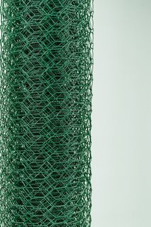 Malla Hexagonal Plastificada 1" de abert. de 1,5m. de alto. BWG 23 - China 