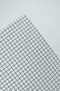 Malla Galvanizada Ondulada Artística de 1/2" de abert. de 1m. de alto