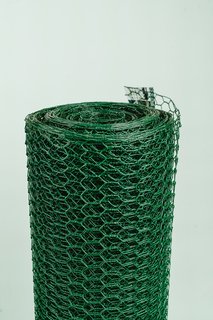 Malla Hexagonal Plastificada 1/2" de abert. de 1m. de alto - China