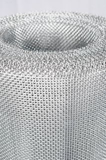 Malla Galvanizada Tejida Industrial Mesh 7 de BWG 20 de 1m. de alto