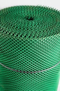 Malla Plástica Touro 6 de 1m. de alto color verde