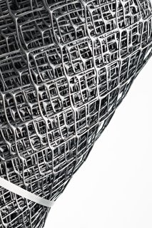 Malla Plástica Touro 2 de 1,5m. de alto color negro