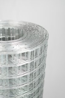 Malla Electrosolda Galvanizada 50x50mm de 2,75mm. esp. de 1m. de alto - Brasileña